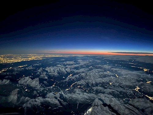 Above the Alps