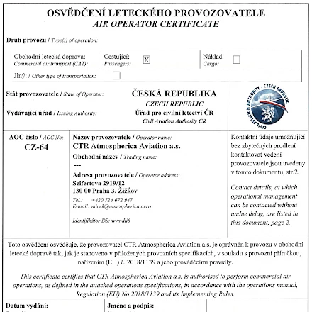 Atmospherica Private Jets